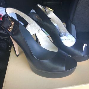 Michael Kors Peep Toe Pumps